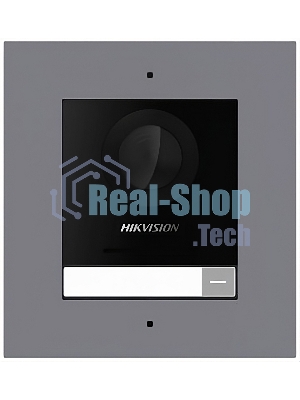 Видеопанель Hikvision DS-KD8003-IME1(B)/Flush цвет панели: черный