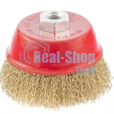 Щетка Matrix для УШМ, 100 мм, М14, 