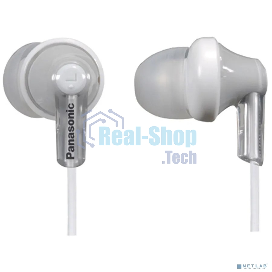 Наушники вкладыши Panasonic RP-HJE120 1.1м серебристый проводные в ушной раковине (RP-HJE120EES)