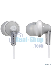 Наушники вкладыши Panasonic RP-HJE120 1.1м серебристый проводные в ушной раковине (RP-HJE120EES)