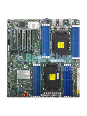 Материнская плата Supermicro MBD-X13DAI-T-B, сокет LGA4677, Intel C741, DDR5, 16xDDR5, 5xPCIe 5.0 x16, 2xM.2, 2xSATA, E-ATX