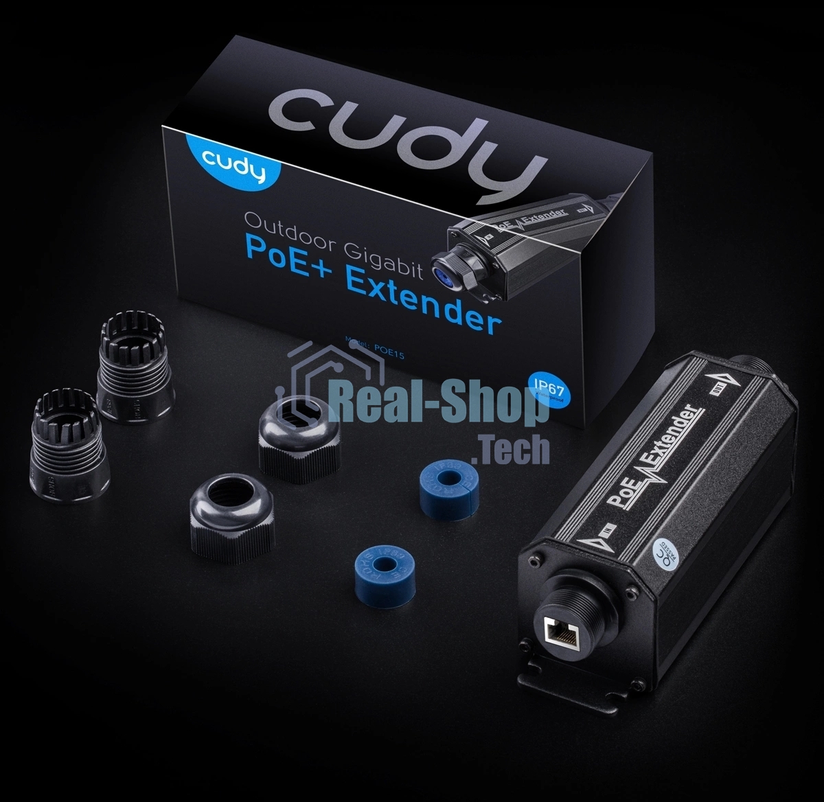 Удлинитель PoE Cudy POE15 10/100/1000BASE-T