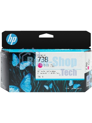 Картридж HP 738 130-ml Magenta DesignJet Ink Cartridge