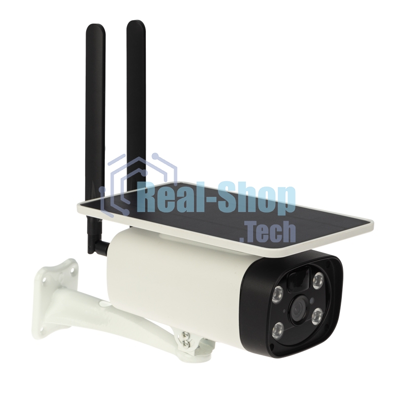 Камера видеонаблюдения умная беспроводная 4G камера с аккумуляторами SECURIC