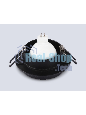 Светильник Ambrella light TN30708 BK черный GU5.3 D92*36