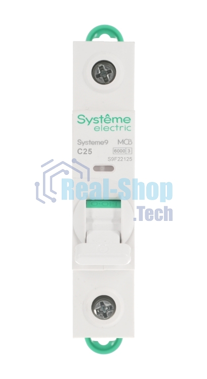Автоматический выключатель Systeme Electric S9F22125 Systeme9 C 25A 1P 6kA 230В