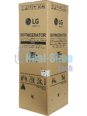 Холодильник LG GA-B419SDJL серый двухкамерный 223/79л морозилка снизу, No Frost