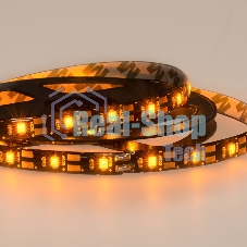 Лента светодиодная с USB коннектором 5 В, 8 мм, IP65, SMD 2835, 60 LED/m, цвет свечения желтый