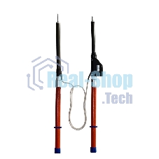 Указатель высокого напряжения УВНУ.ТФ-10 Д универс. (светозвук. индикация встроен. источник питания самопроверка с трубкой фазировки) Диэлектрик Д157686