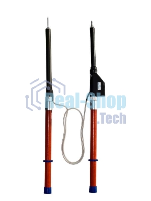 Указатель высокого напряжения УВНУ.ТФ-10 Д универс. (светозвук. индикация встроен. источник питания самопроверка с трубкой фазировки) Диэлектрик Д157686