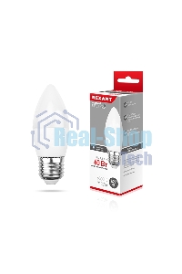 Лампа светодиодная Rexant свеча (CN) 7,5 Вт E27 713 лм 6500 K холодный свет