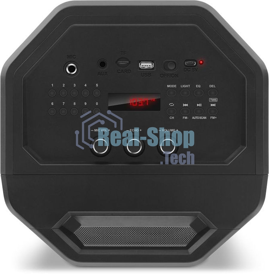 Колонка портативная Sven АС PS-680 черный 65W 1.0 BT