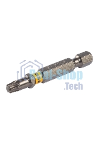 Набор бит Denzel TORX 25х50, сталь S2, шестигранный профиль, 10 шт.