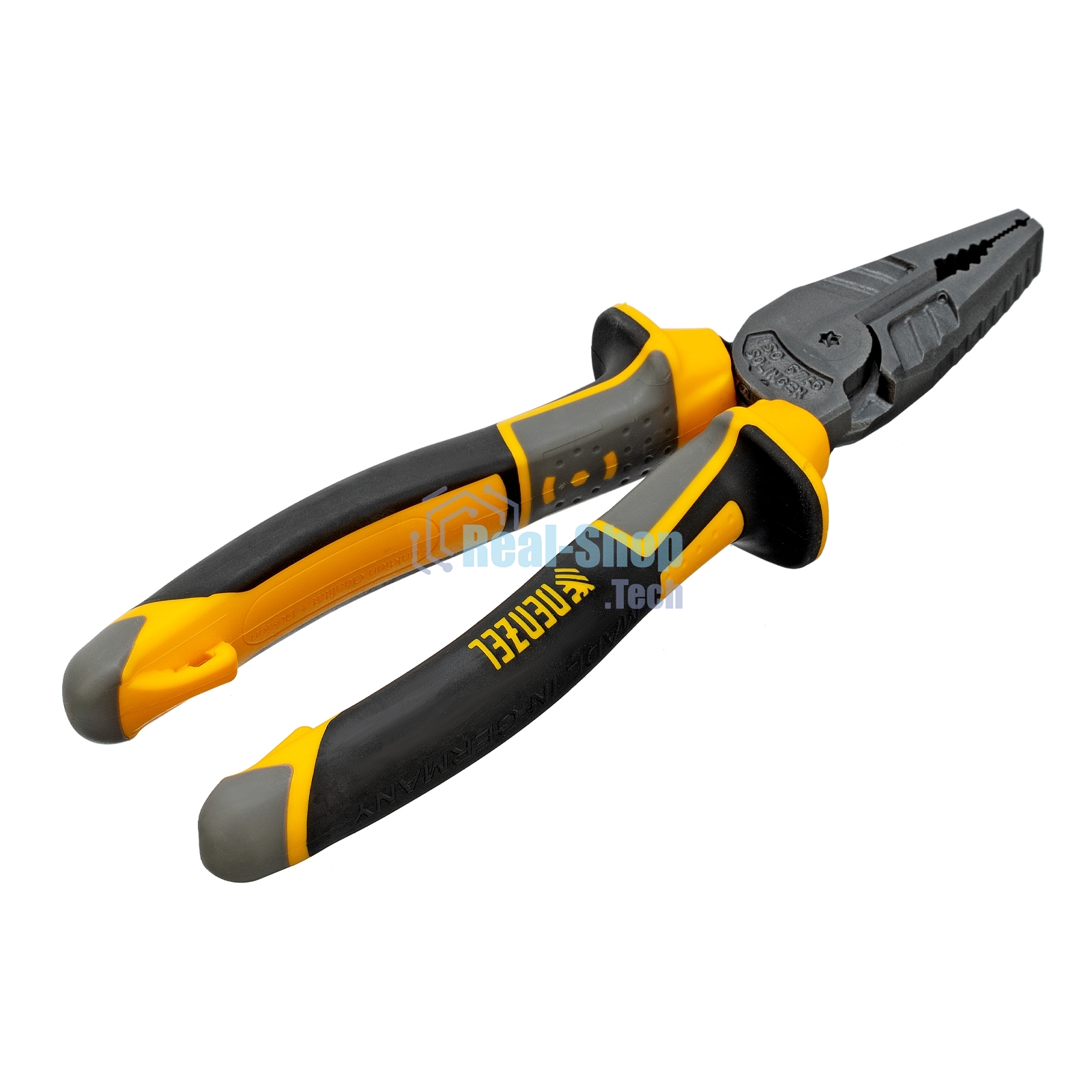 Плоскогубцы комбинированные Denzel 180 мм, трехкомпонентные рукоятки