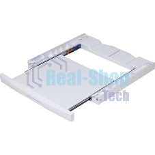 Соединительный элемент для сушильных машин Midea/ Соединительный элемент для сушильных машин Midea, выдвижная полка, максимальная нагрузка на полку 16 кг, белый