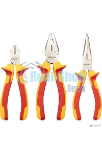 Набор диэлектрического инструмента Rexant RI-02, 11 предметов, до 1000 В, тканевый пенал