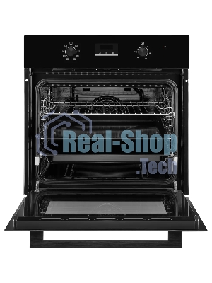Встраиваемый духовой шкаф Kuppersberg HM 628 Black 60 см, 70 л, 8 режимов, гидролизная очистка, черный