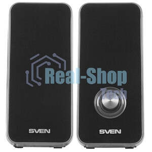 Акустическая система 2.0 SVEN 325, черный, USB, мощность 2x3 Вт(RMS) SVEN 325, черный, USB, акустическая система 2.0, мощность 2x3 Вт(RMS)
