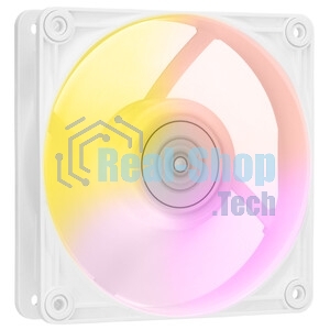 Вентилятор для корпуса Silverstone VISTA 120 ARGb белый, 120 мм, 2000 об/мин, 30.6 дБ, 4 pin