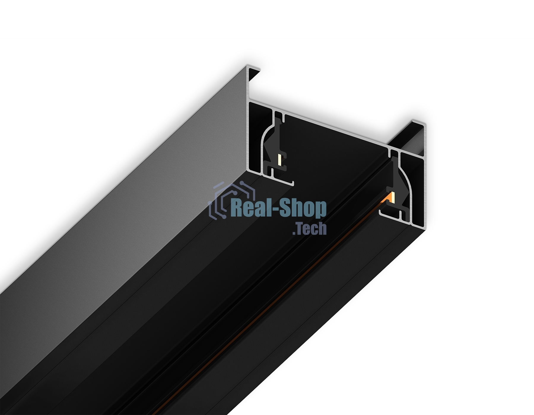 Шинопровод GL7102 BK черный матовый IP20 Standard 220V NEW 1000*32.5*19.8