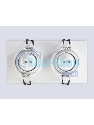 Светильник Ambrella light TN1145/2 WH белый IP44 GU5.3/2 180*95*38