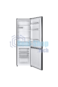 Холодильник Maunfeld MFF176SFSB черный двухкамерный 188/75л морозилка снизу, ручная разморозка