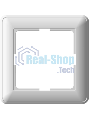 Рамка 1-м W59 белый SchE KD-1-18 (КД-1-18)