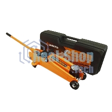 Домкрат ВИХРЬ ДМК-2К2т,135-385мм,вкейсе, гидравлический подкатной Домкрат ВИХРЬ ДМК-2К2т,135-385мм,вкейсе, гидравлический подкатной