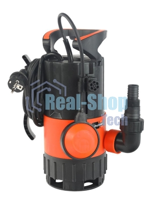 Садовый насос дренажный Patriot F 500 D 500Вт 7500л/час