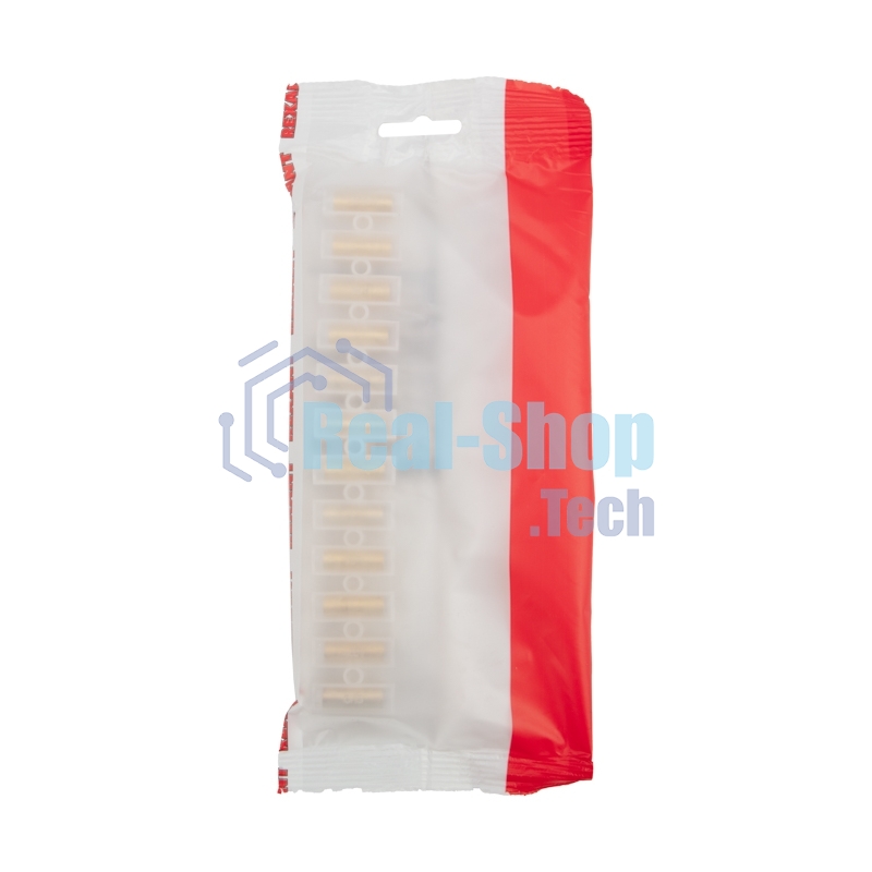 Клеммная колодка винтовая Rexant KВ-16 (6-16 мм²), ток 30 A, полиэтилен белый, индивидуальная упаковка, 1 шт. (ЗВИ)