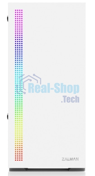 Компьютерный корпус ZALMAN S5, ATX, WHITE, WINDOW, 2xCOMBO (3.5