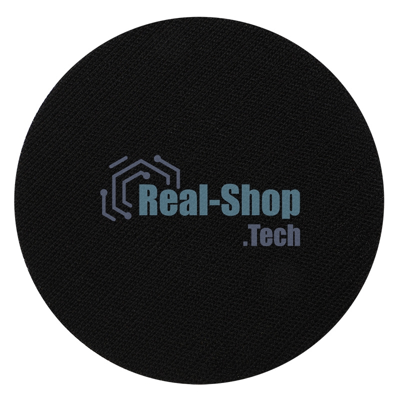 Насадка для дрели и УШМ Kranz с липучкой, адаптер, 125 мм,10 мм, мягкая