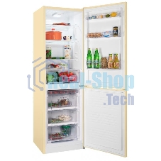 Холодильник Nordfrost NRB 162NF E бежевый двухкамерный 205/105 л морозилка снизу, капельная система
