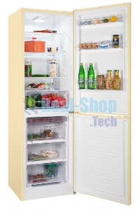 Холодильник Nordfrost NRB 162NF E бежевый двухкамерный 205/105 л морозилка снизу, капельная система