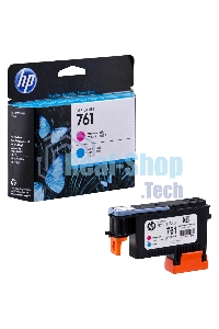Картридж струйный HP 761 CH646A пурпурный/голубой печатающая головка для HP DJ T7100