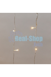 Гирлянда Neon-night Дождь светодиодный 2х1,5м, эффект мерцания, прозрачный провод, IP44, 230В, диоды ТЕПЛЫЕ БЕЛЫЕ, 150 LED