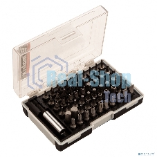 Набор бит Matrix с магнитным держателем, CrV, 61шт