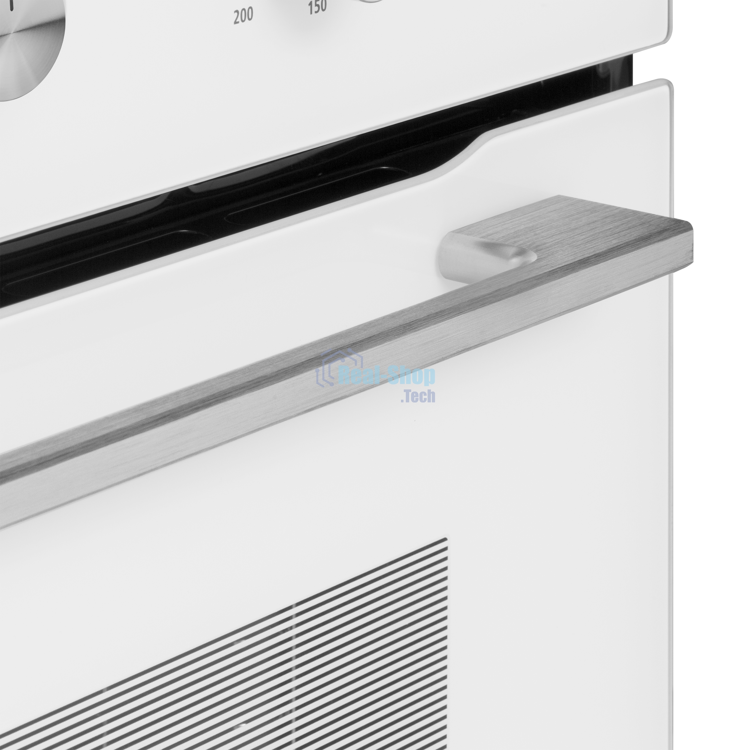 Шкаф духовой газовый с электрическим грилем Maunfeld MOGS703W, встраиваемый