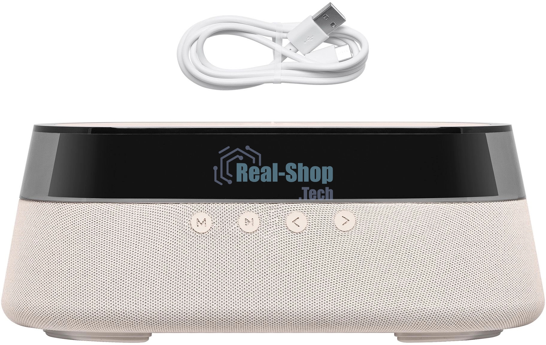 Портативная колонка BBK BTA1212 бежевый 10W 2.0 BT 10м 1800mAh