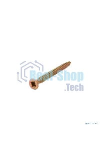 Саморез универсальный Kranz 3.5х35, желтый цинк, пакет (25шт.)