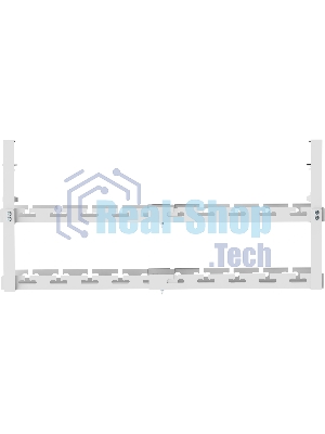 Кабель-канал Cactus CS-CM-700-2WT для столов 72.8x13.5x34.2 см белый