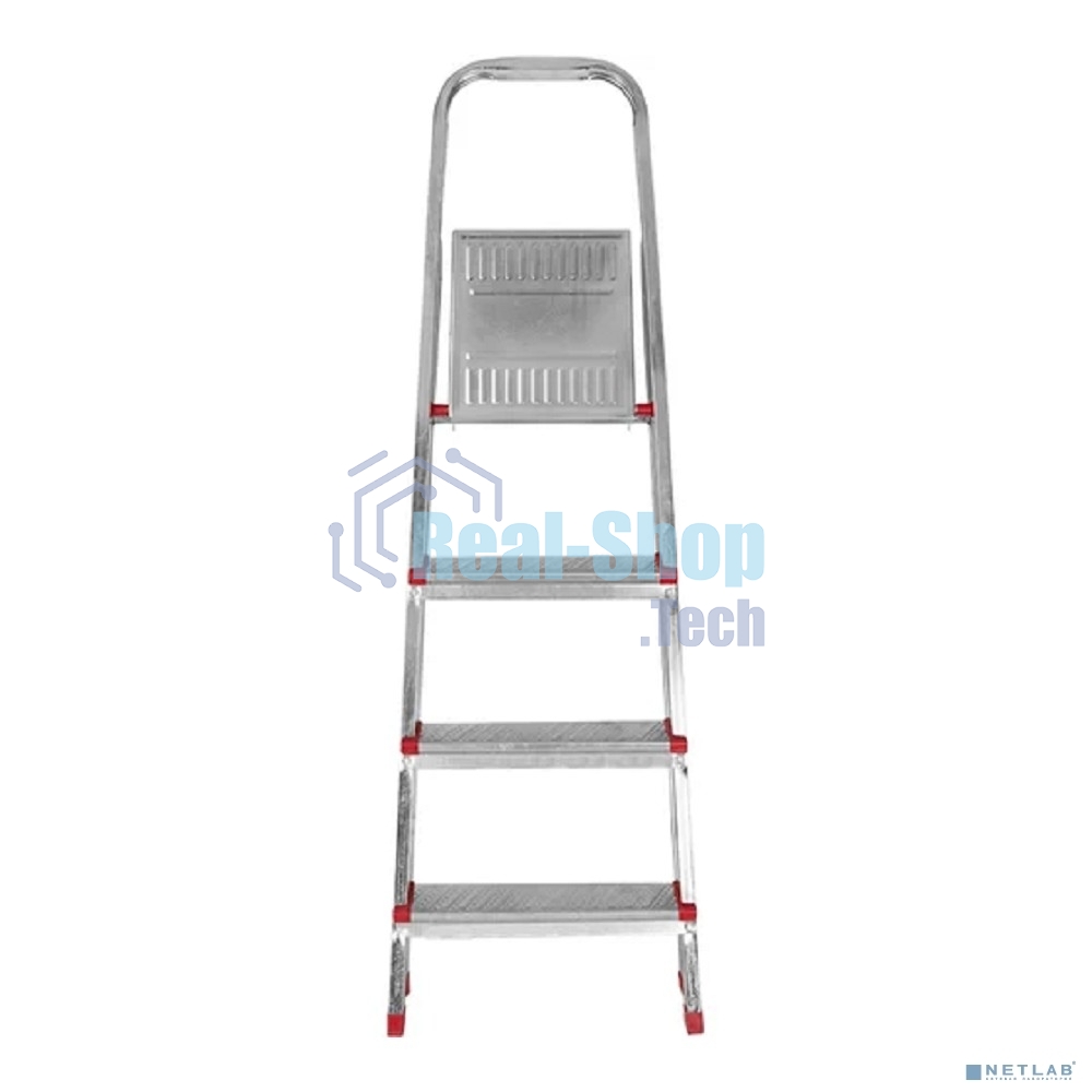 Стремянка металлическая Rexant 4 ступеньки, усиленный профиль