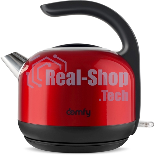 Чайник электрический Domfy DSB-EK304 1.7л. 2200Вт черный (корпус: стекло)