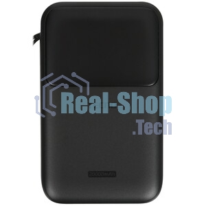 Портативный аккумулятор Tecno Pocket S201 20000mAh 2.4A 2xUSB-A/USB-C черный