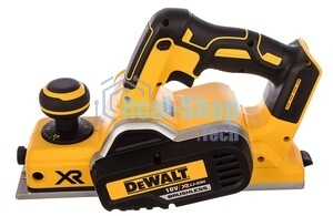 Аккумуляторный бесщеточный рубанок XR DeWalt DCP580N-XJ черный/желтый