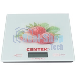 Весы кухонные CENTEK CT-2482 LED белый