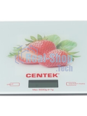 Весы кухонные CENTEK CT-2482 LED белый