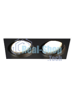 Светильник Ambrella light TN6661/2 BK черный IP44 GX53/2 220*110*48