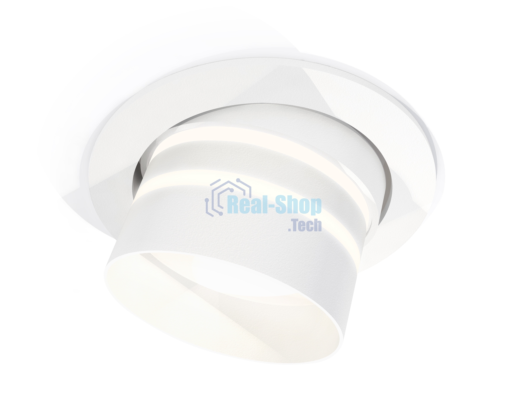 Комплект встраиваемого поворотного светильника Ambrella light XC7651082 SWH/FR белый песок/белый матовый MR16 GU5.3 (C7651, N7141)