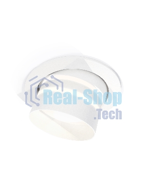 Комплект встраиваемого поворотного светильника Ambrella light XC7651082 SWH/FR белый песок/белый матовый MR16 GU5.3 (C7651, N7141)